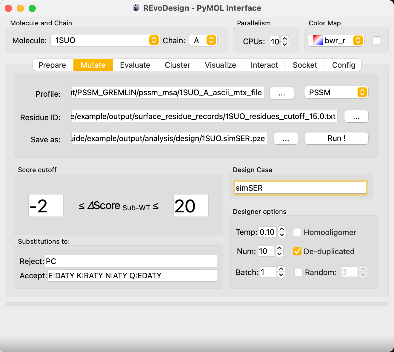 Surface entropy reduction settings