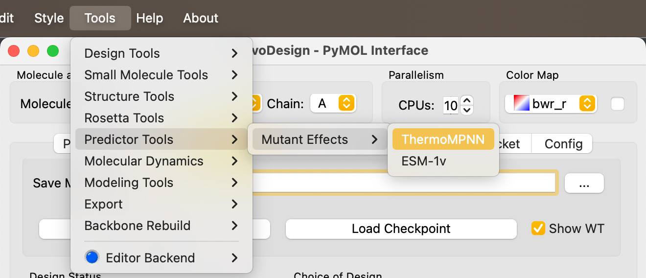 ThermoMPNN menu entry